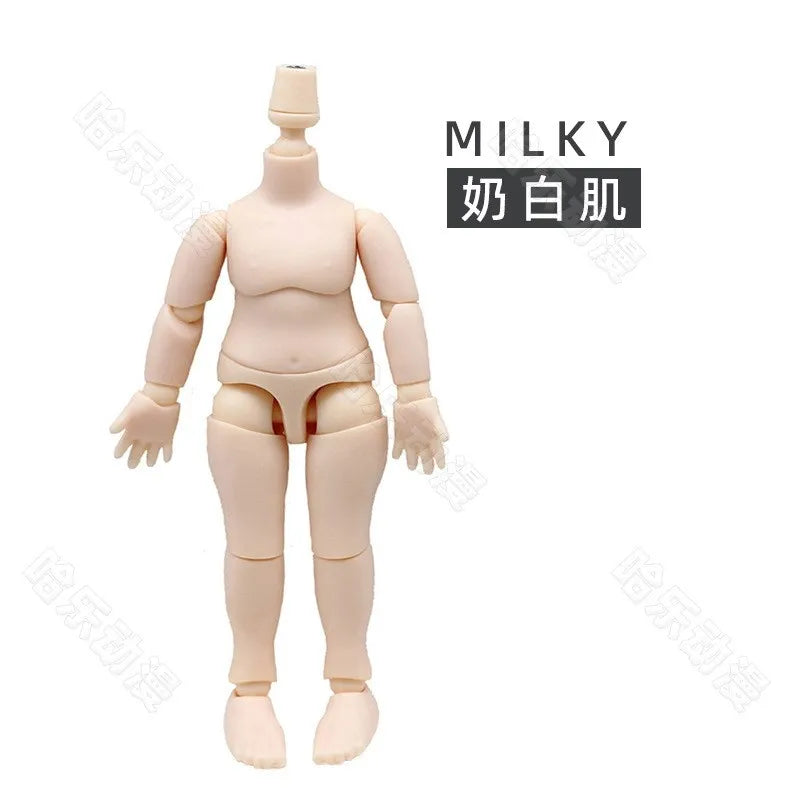 BJD Doll Body | 11cm | 1-12 Scale | Spherical Joint Obitsu11 GSC Head Compatible