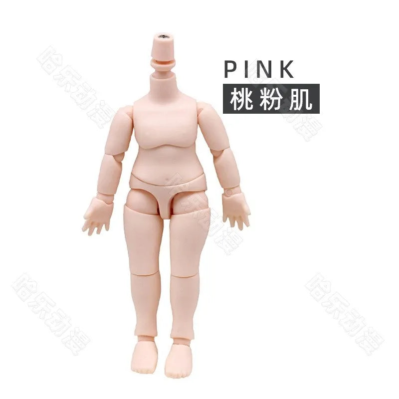 BJD Doll Body | 11cm | 1-12 Scale | Spherical Joint Obitsu11 GSC Head Compatible