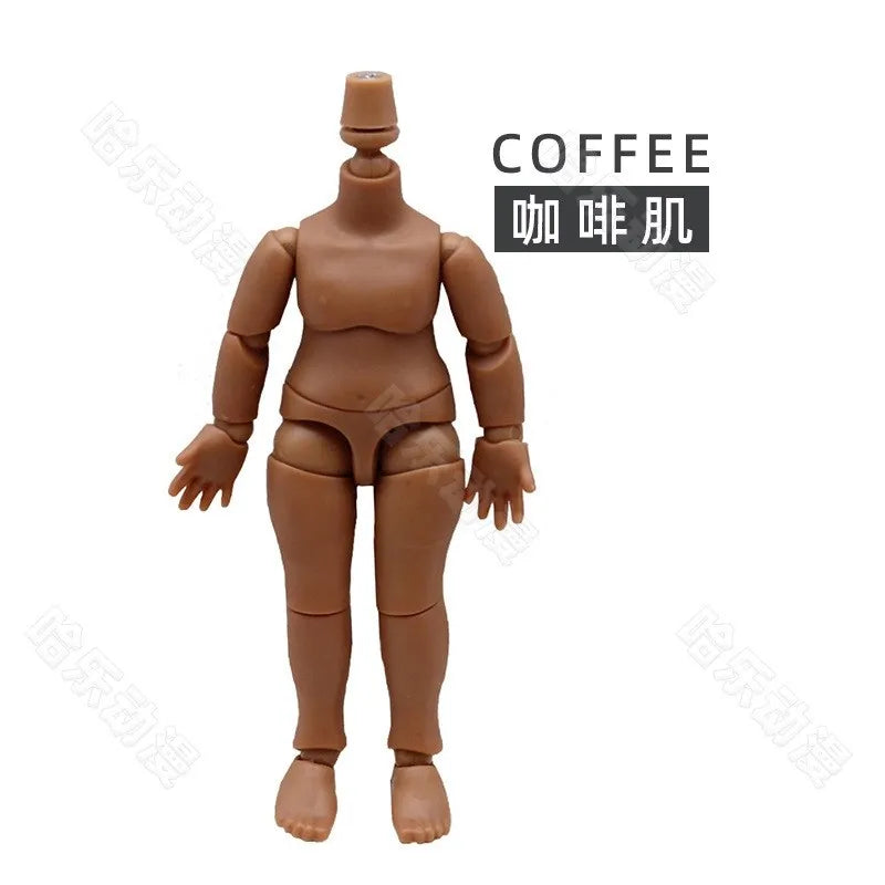 BJD Doll Body | 11cm | 1-12 Scale | Spherical Joint Obitsu11 GSC Head Compatible