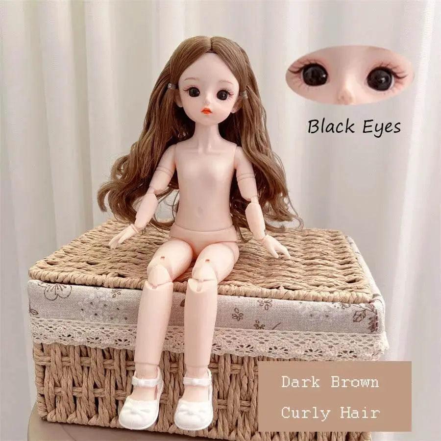  BJD Doll Nude 30cm 1/6 with Attractive Eyes for Girls -  ToylandEU™