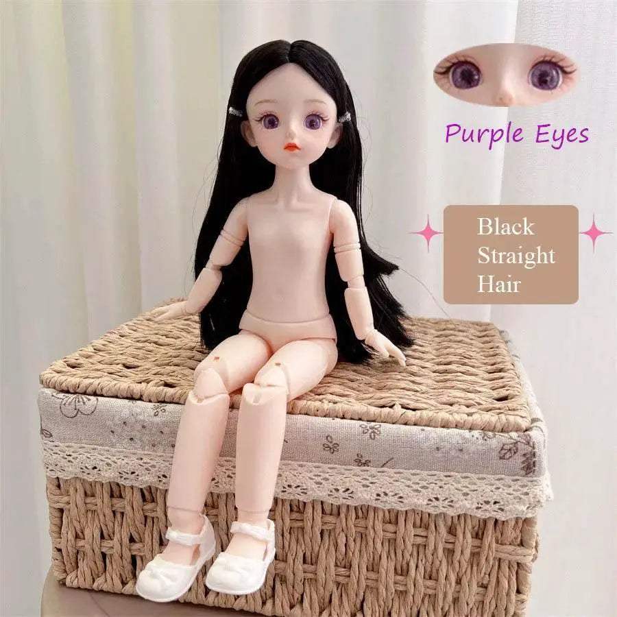  BJD Doll Nude 30cm 1/6 with Attractive Eyes for Girls -  ToylandEU™