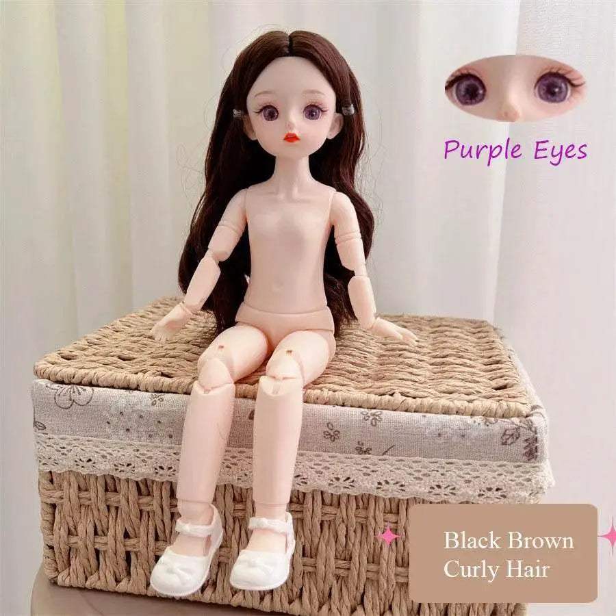  BJD Doll Nude 30cm 1/6 with Attractive Eyes for Girls -  ToylandEU™