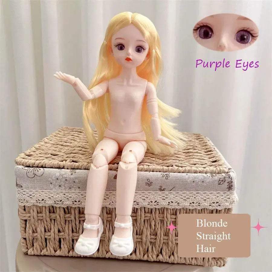  BJD Doll Nude 30cm 1/6 with Attractive Eyes for Girls -  ToylandEU™