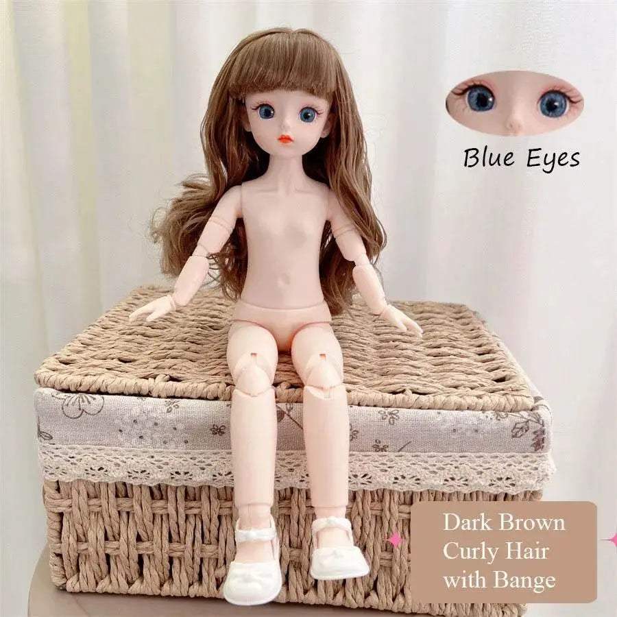  BJD Doll Nude 30cm 1/6 with Attractive Eyes for Girls -  ToylandEU™