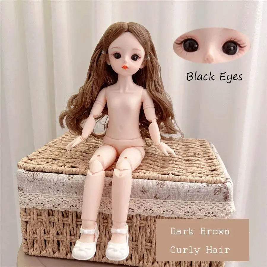  BJD Doll Nude 30cm 1/6 with Attractive Eyes for Girls -  ToylandEU™