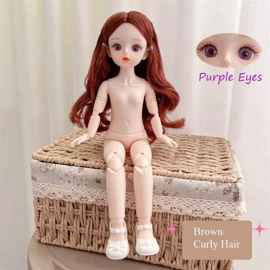  BJD Doll Nude 30cm 1/6 with Attractive Eyes for Girls -  ToylandEU™