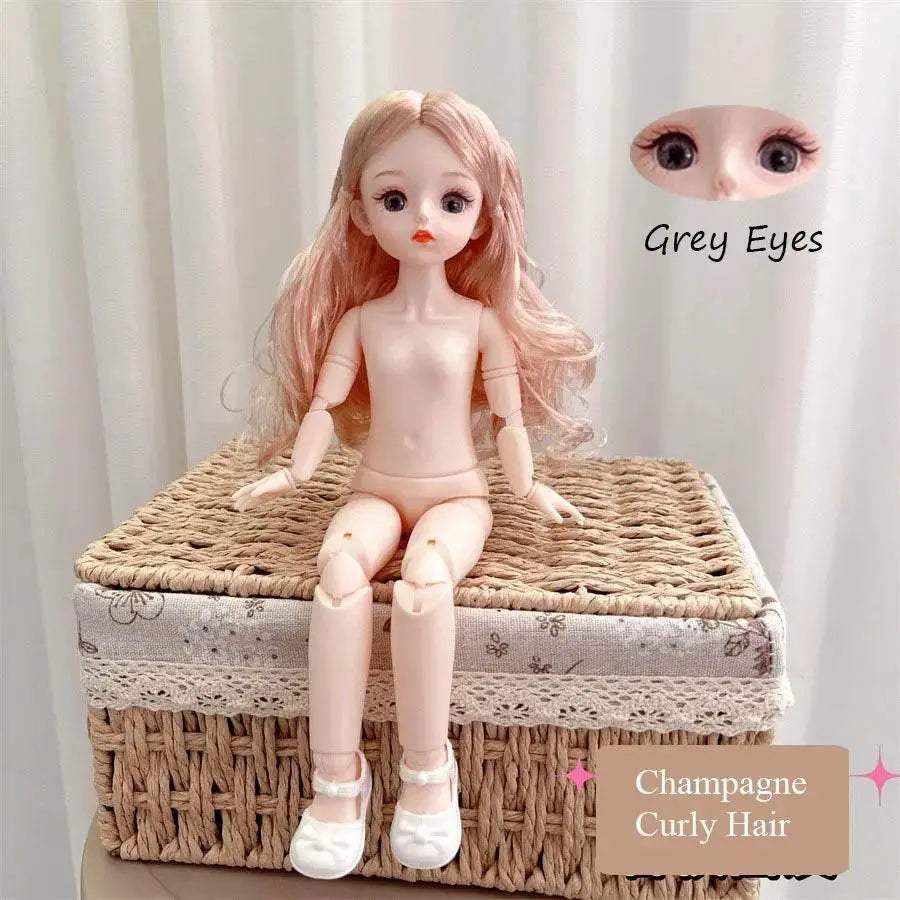  BJD Doll Nude 30cm 1/6 with Attractive Eyes for Girls -  ToylandEU™