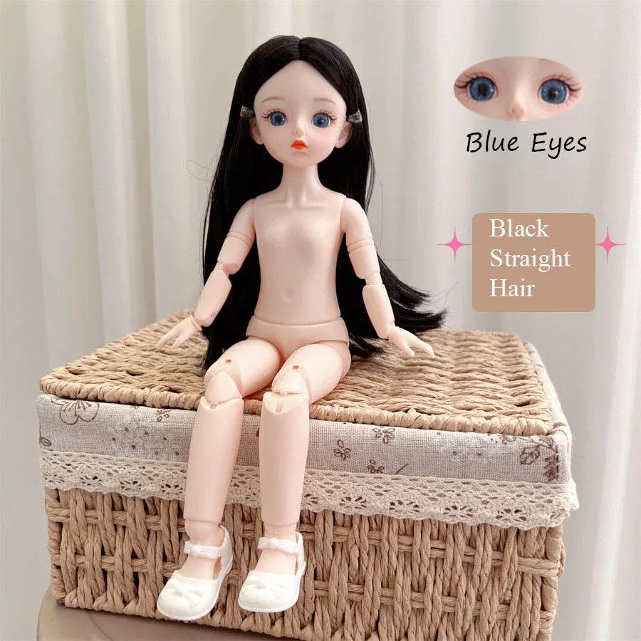 BJD Doll Nude Haploid Multiple Removable Joints 30cm 1/6 - ToylandEU