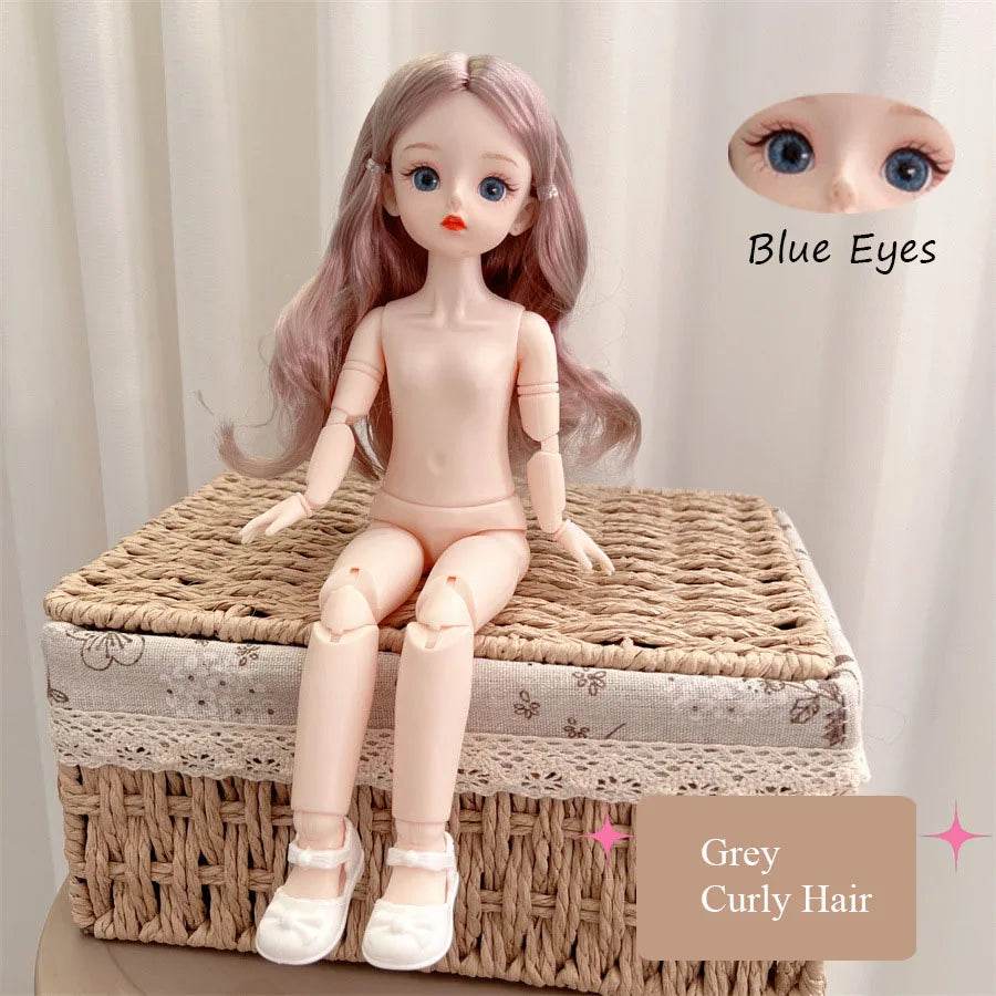 BJD Doll Nude Haploid Multiple Removable Joints 30cm 1/6 - ToylandEU