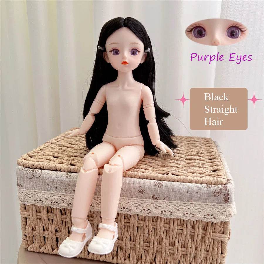BJD Doll Nude Haploid Multiple Removable Joints 30cm 1/6 - ToylandEU