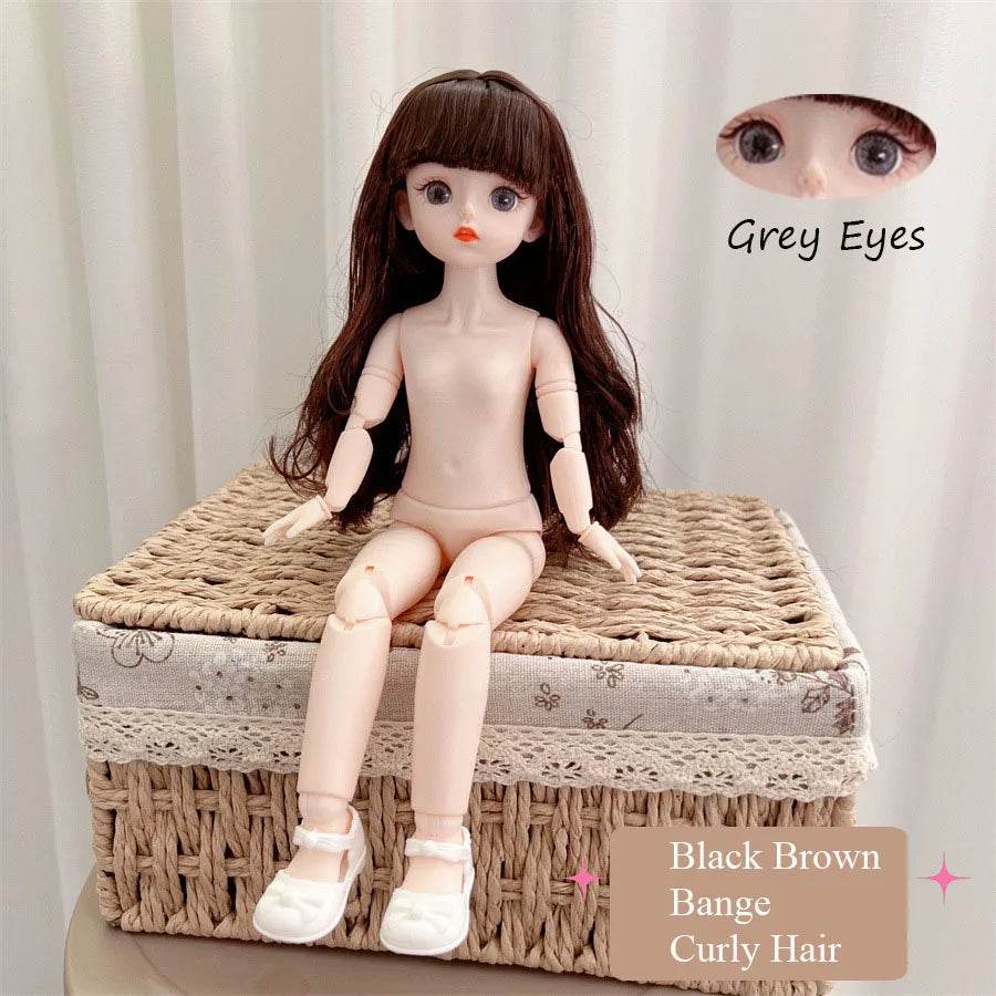 BJD Doll Nude Haploid Multiple Removable Joints 30cm 1/6 - ToylandEU