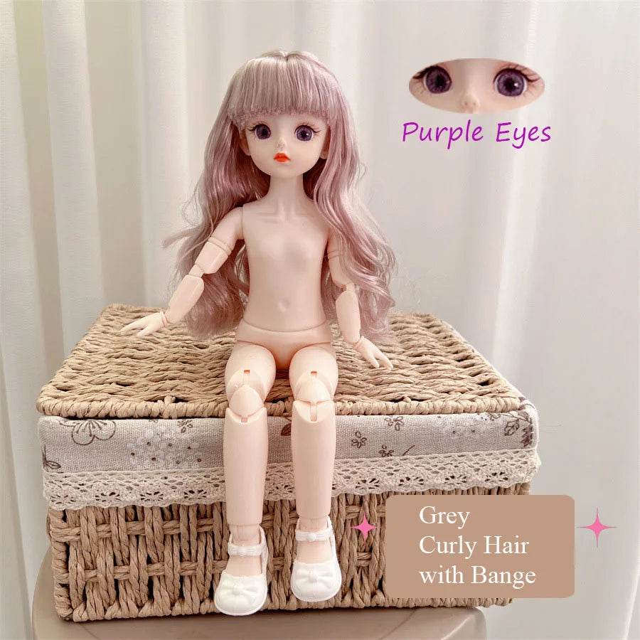 BJD Doll Nude Haploid Multiple Removable Joints 30cm 1/6 - ToylandEU