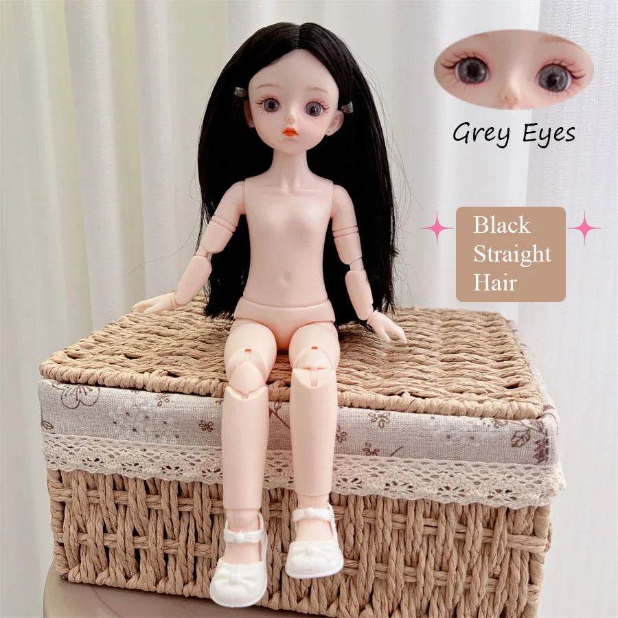 BJD Doll Nude Haploid Multiple Removable Joints 30cm 1/6 - ToylandEU