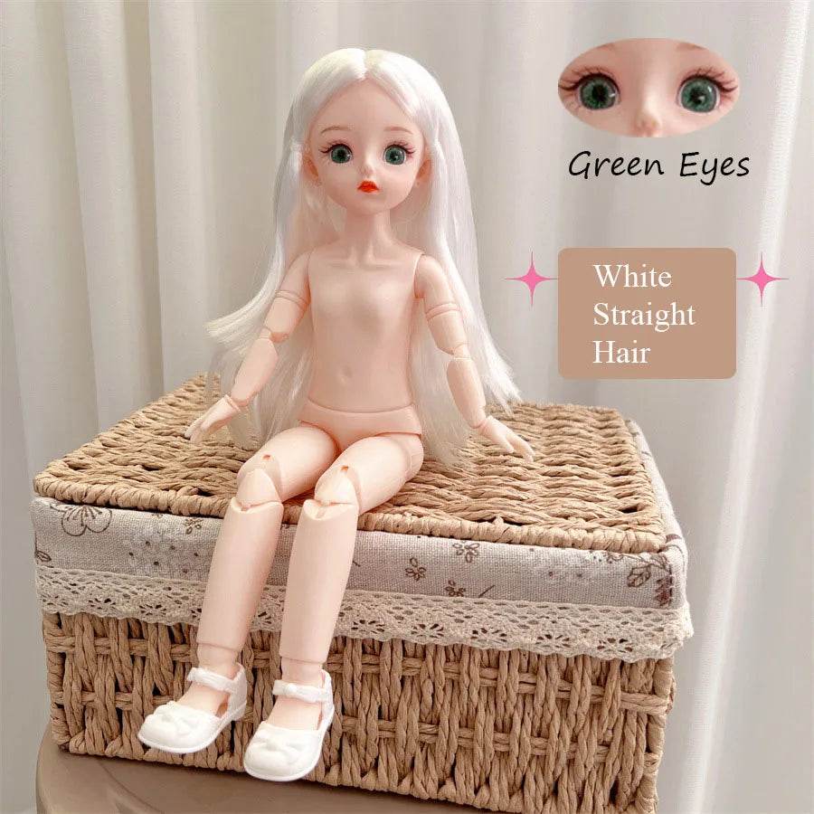 BJD Doll Nude Haploid Multiple Removable Joints 30cm 1/6 - ToylandEU