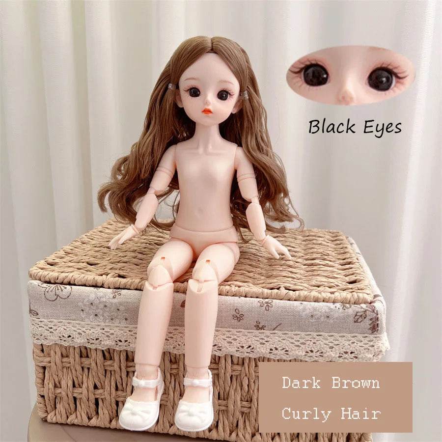 BJD Doll Nude Haploid Multiple Removable Joints 30cm 1/6 - ToylandEU