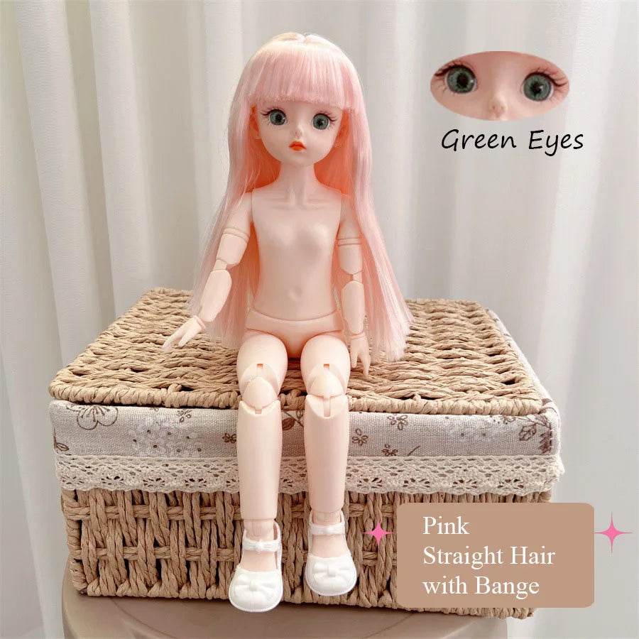 BJD Doll Nude Haploid Multiple Removable Joints 30cm 1/6 - ToylandEU