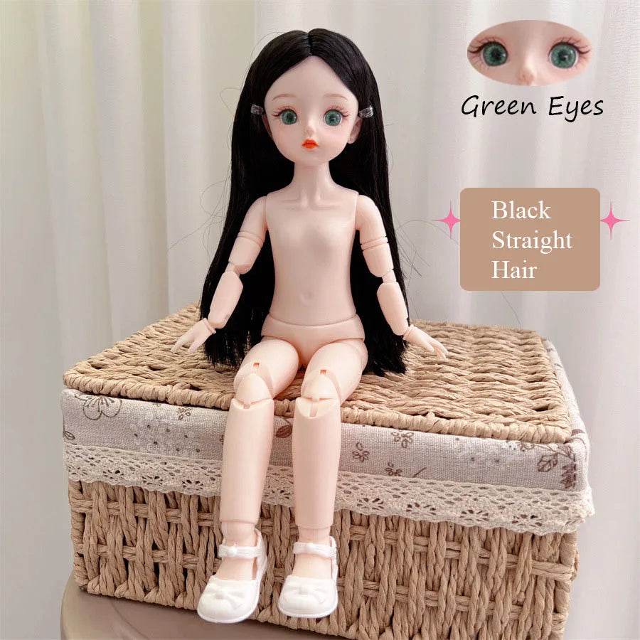 BJD Doll Nude Haploid Multiple Removable Joints 30cm 1/6 - ToylandEU