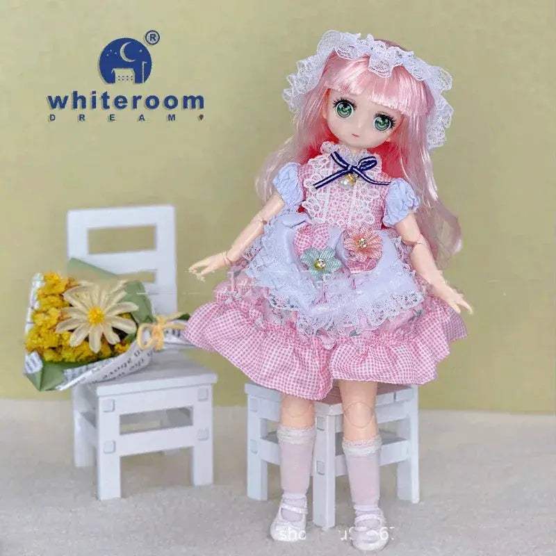 BJD Doll One Sixth Scale Anime Fashion Doll Movable Joints - ToylandEU