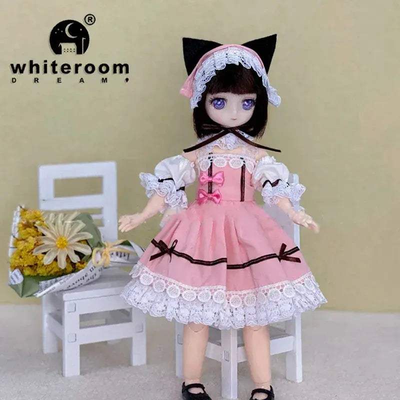 BJD Doll One Sixth Scale Anime Fashion Doll Movable Joints - ToylandEU