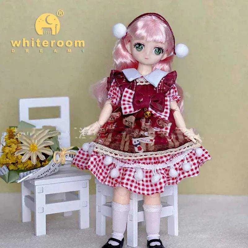 BJD Doll One Sixth Scale Anime Fashion Doll Movable Joints - ToylandEU