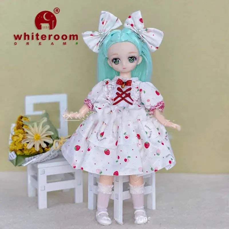 BJD Doll One Sixth Scale Anime Fashion Doll Movable Joints - ToylandEU