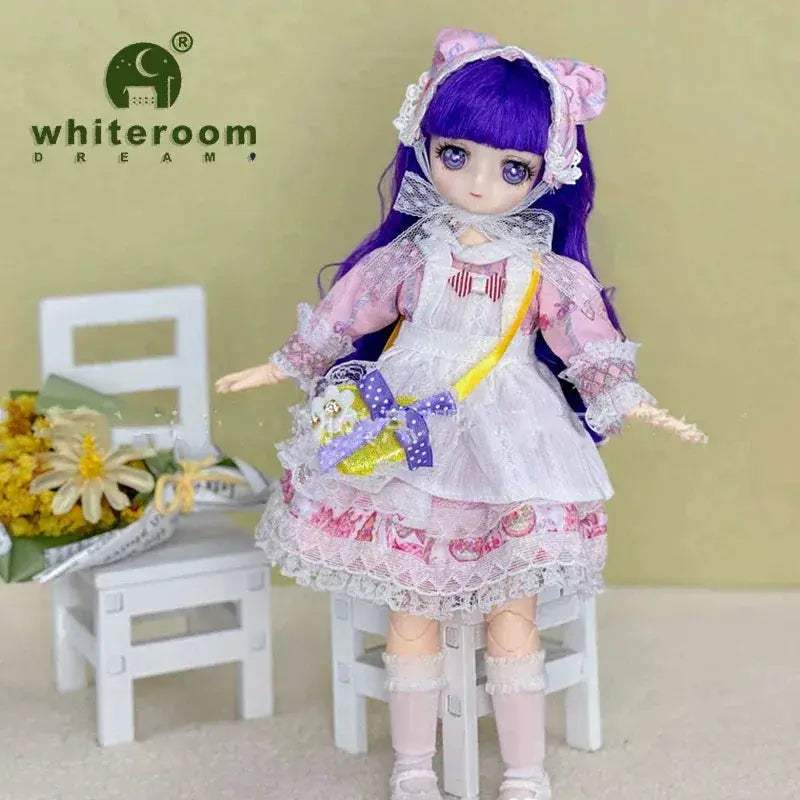 BJD Doll One Sixth Scale Anime Fashion Doll Movable Joints - ToylandEU