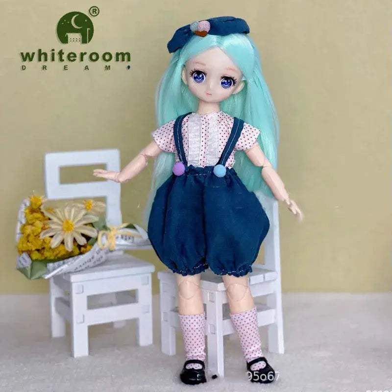 BJD Doll One Sixth Scale Anime Fashion Doll Movable Joints - ToylandEU