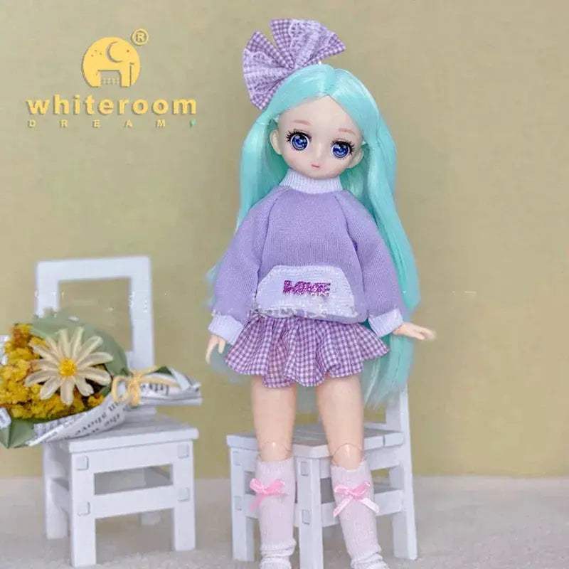 BJD Doll One Sixth Scale Anime Fashion Doll Movable Joints - ToylandEU