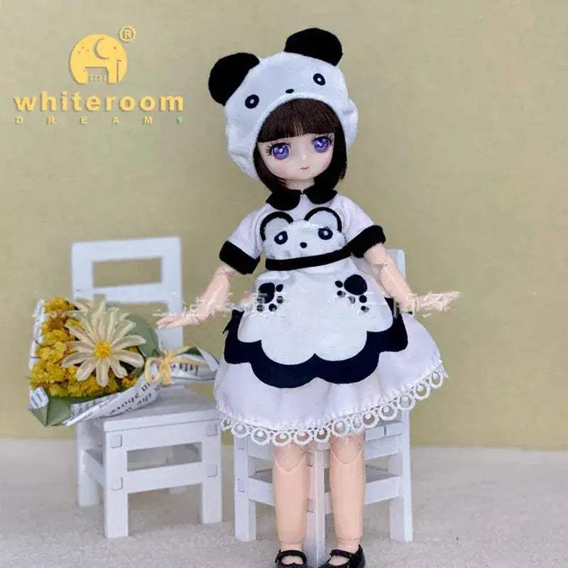 BJD Doll One Sixth Scale Anime Fashion Doll Movable Joints - ToylandEU