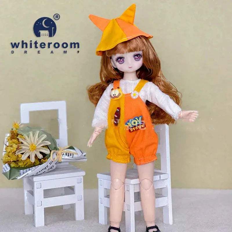 BJD Doll One Sixth Scale Anime Fashion Doll Movable Joints - ToylandEU