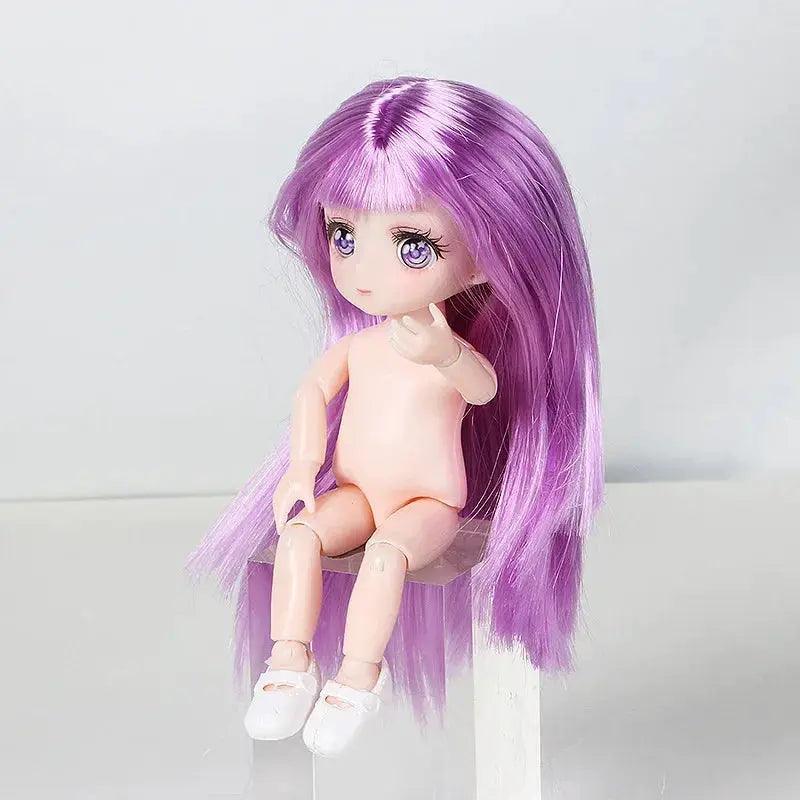  BJD Doll Three Dimensional Eyes Long Hair 12 Inch Elite -  ToylandEU™
