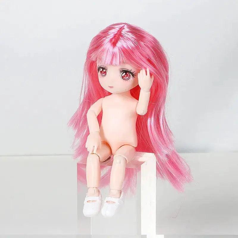  BJD Doll Three Dimensional Eyes Long Hair 12 Inch Elite -  ToylandEU™
