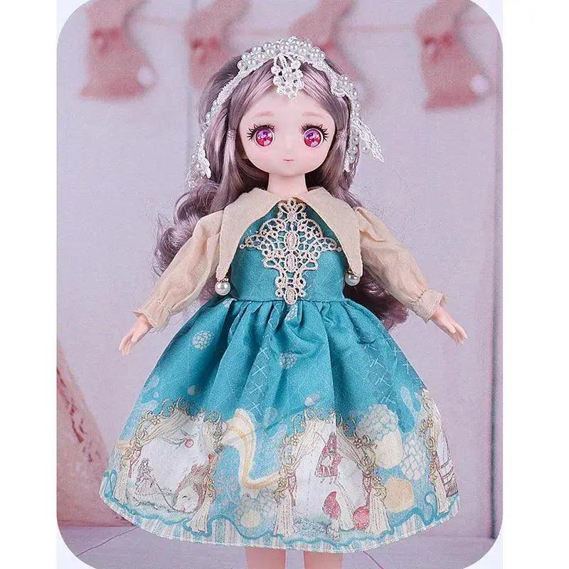  BJD Doll Wedding Dress Lolita Cosplay Figure 30cm -  ToylandEU™