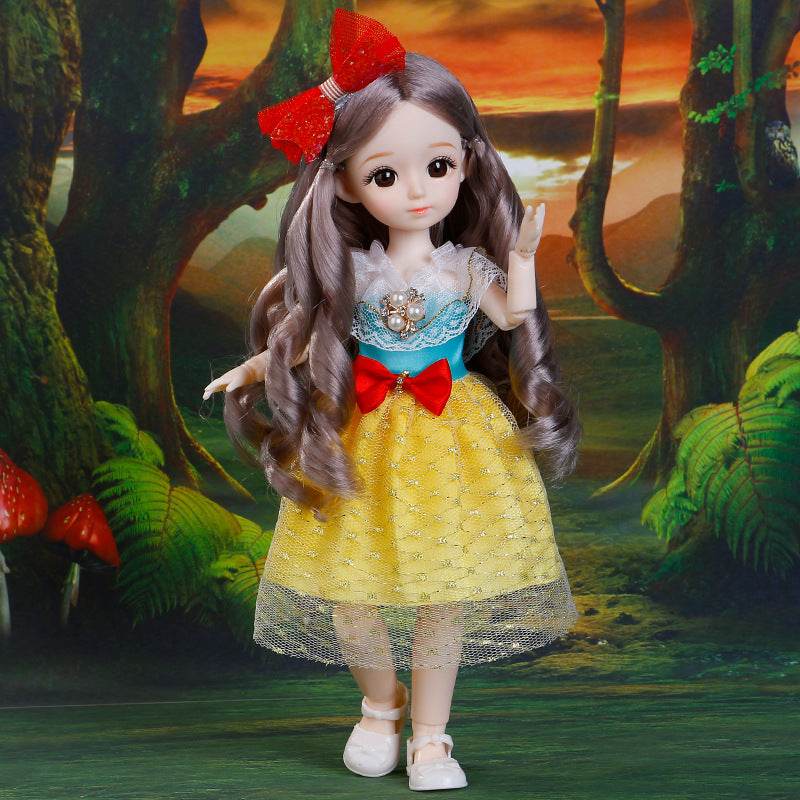 BJD Doll and Clothes Multiple Joints 30cm Dress Up Toy - ToylandEU