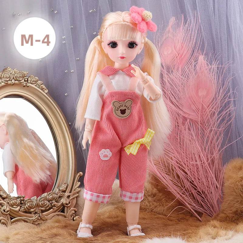 BJD Dolls For Girls 30 CM Anime Hinged Doll With Clothes - ToylandEU