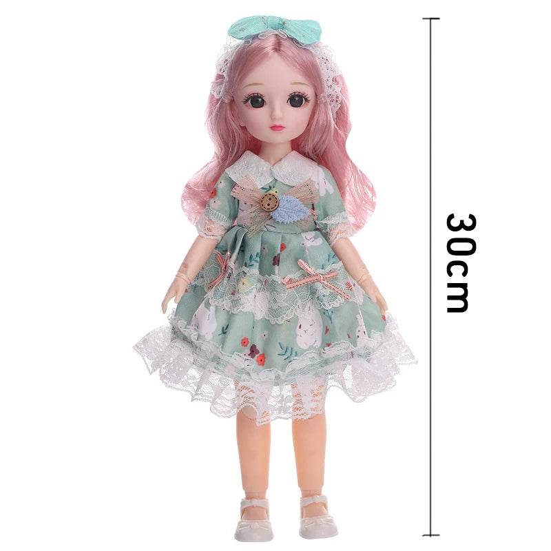 BJD Dolls For Girls 30 CM Anime Hinged Doll With Clothes - ToylandEU