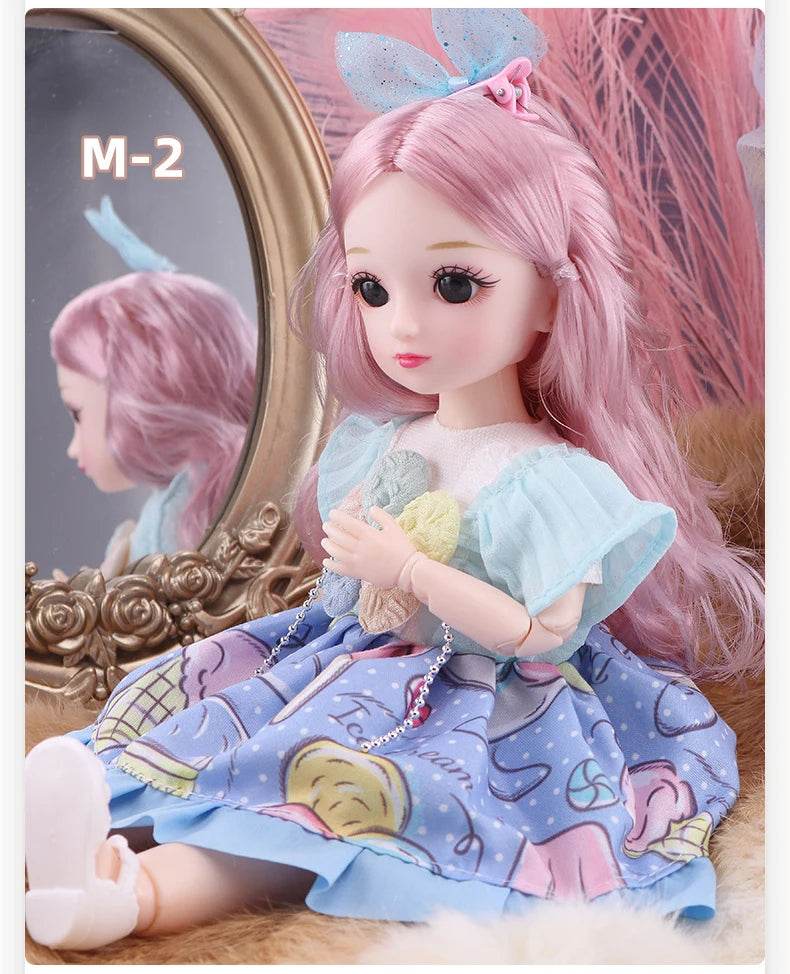 BJD Dolls For Girls 30 CM Anime Hinged Doll With Clothes - ToylandEU