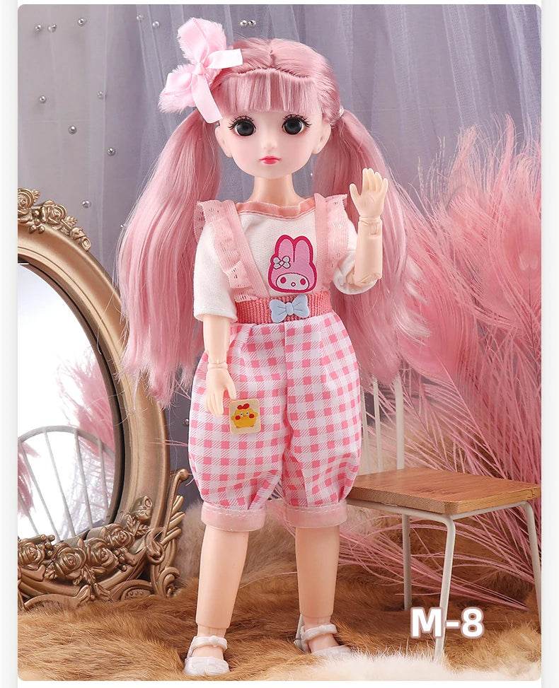 BJD Dolls For Girls 30 CM Anime Hinged Doll With Clothes - ToylandEU