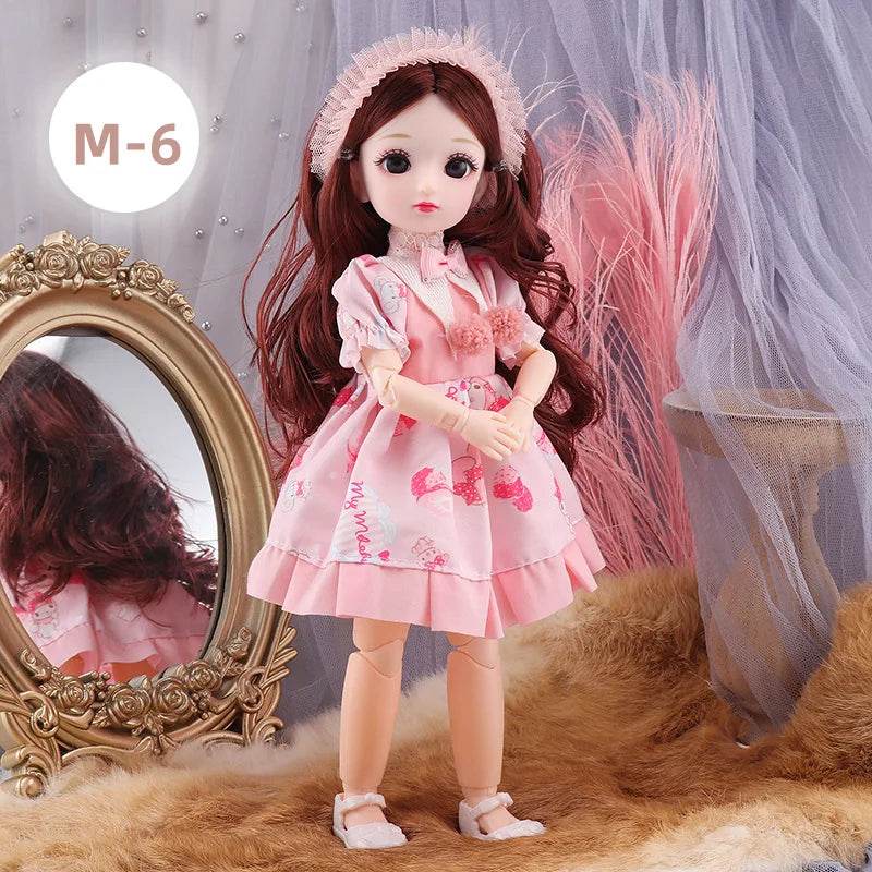 BJD Dolls For Girls 30 CM Anime Hinged Doll With Clothes - ToylandEU