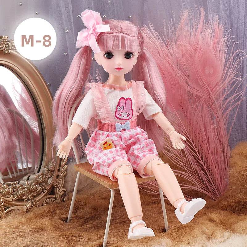 BJD Dolls For Girls 30 CM Anime Hinged Doll With Clothes - ToylandEU