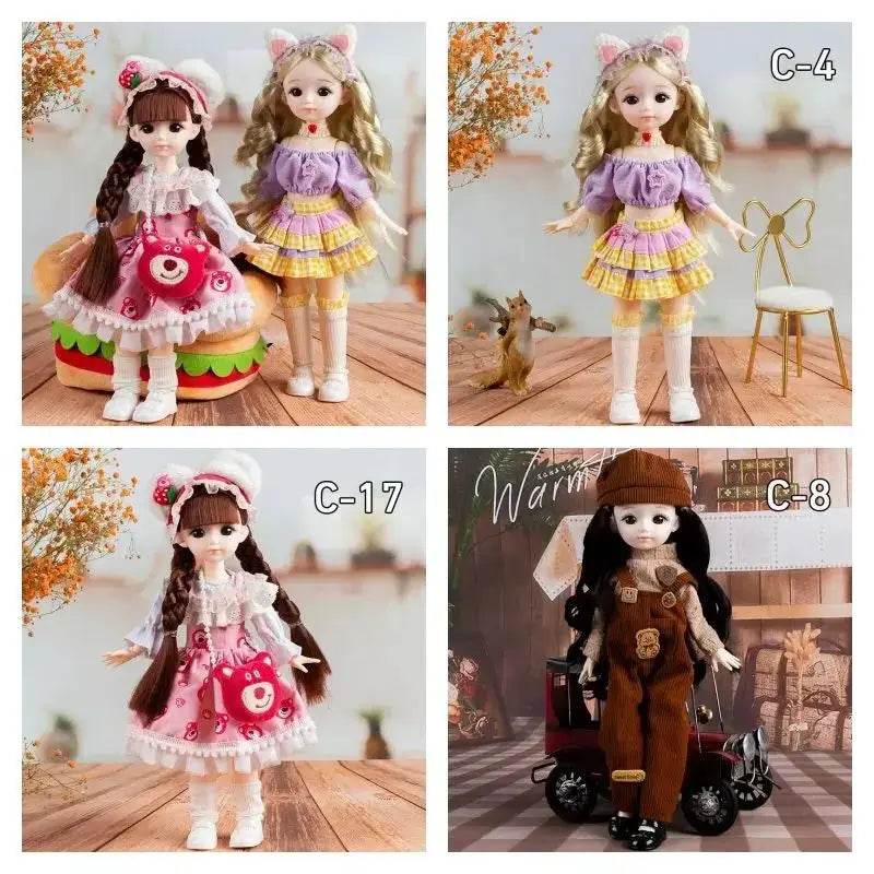 BJD Dolls For Girls Full Set 1/6 Anime 30cm DIY Toys - ToylandEU