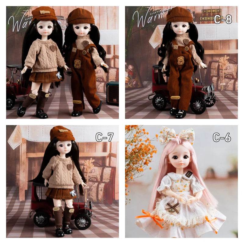 BJD Dolls For Girls Full Set 1/6 Anime 30cm DIY Toys - ToylandEU