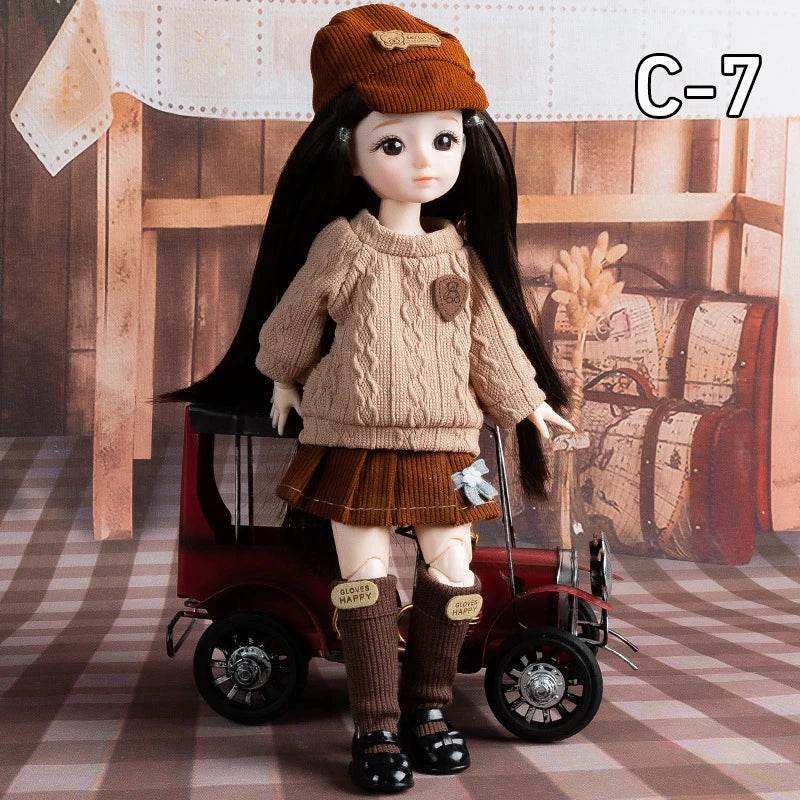 BJD Dolls For Girls Full Set 1/6 Anime 30cm DIY Toys - ToylandEU