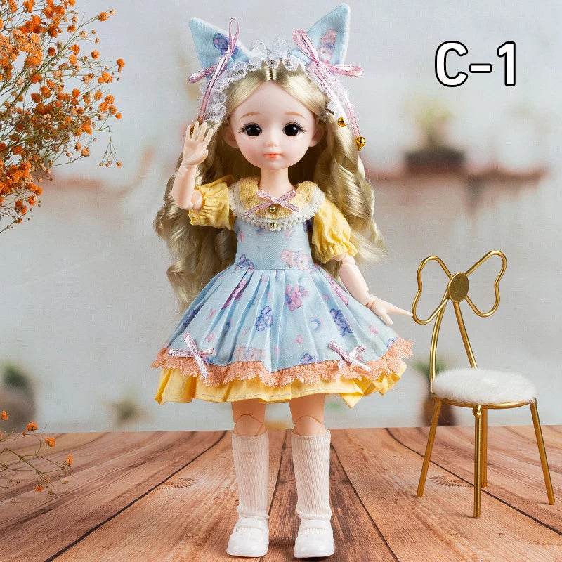BJD Dolls For Girls Full Set 1/6 Anime 30cm DIY Toys - ToylandEU