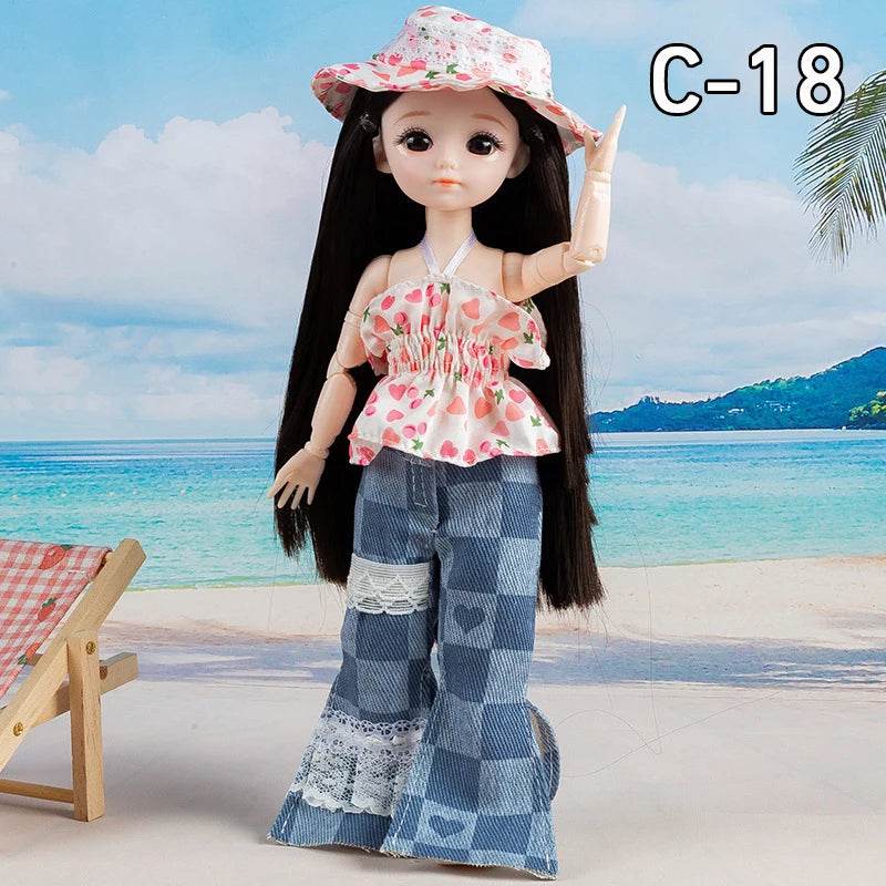 BJD Dolls For Girls Full Set 1/6 Anime 30cm DIY Toys - ToylandEU