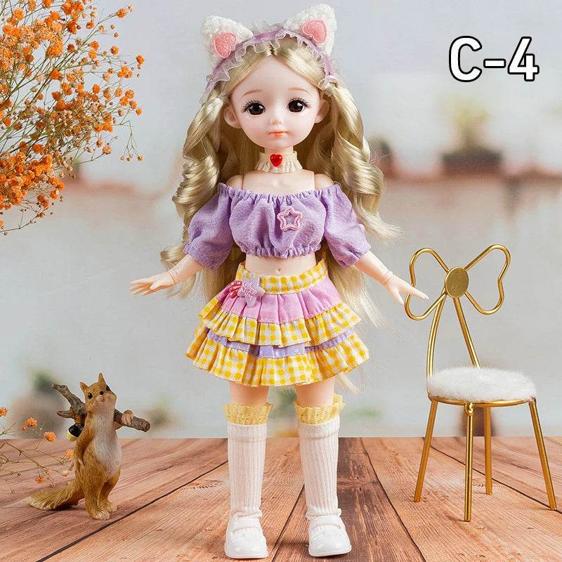 BJD Dolls For Girls Full Set 1/6 Anime 30cm DIY Toys - ToylandEU