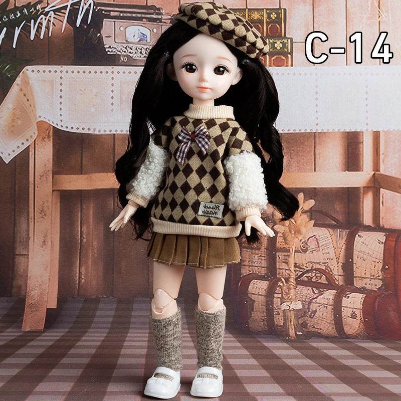 BJD Dolls For Girls Full Set 1/6 Anime 30cm DIY Toys - ToylandEU