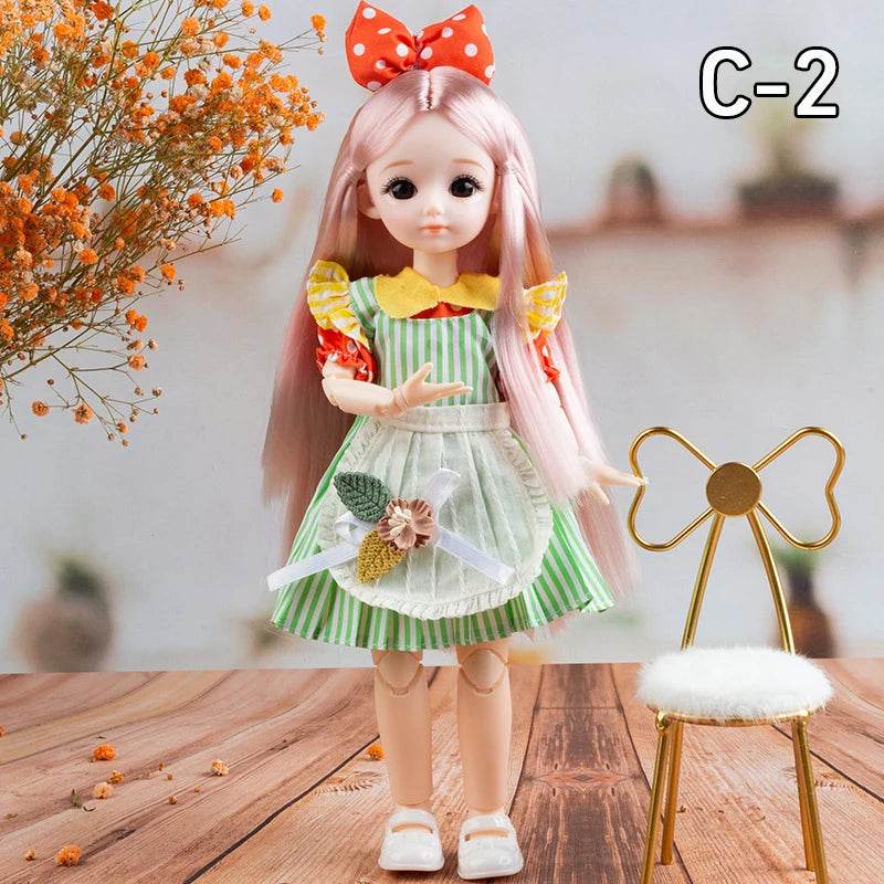 BJD Dolls For Girls Full Set 1/6 Anime 30cm DIY Toys - ToylandEU