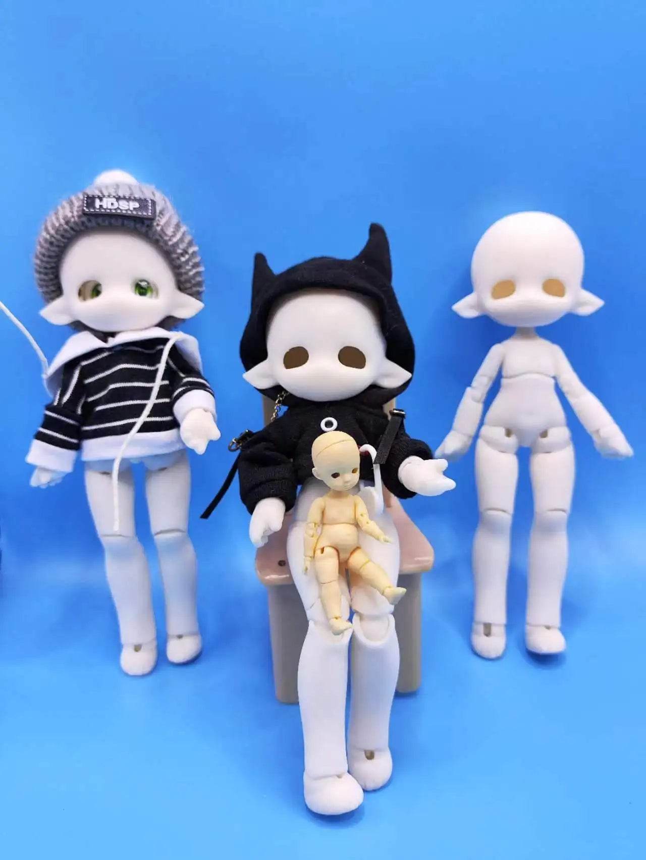 BJD Elf Doll Girl's Doll DIY Cartoon Character Birthday Gift - ToylandEU