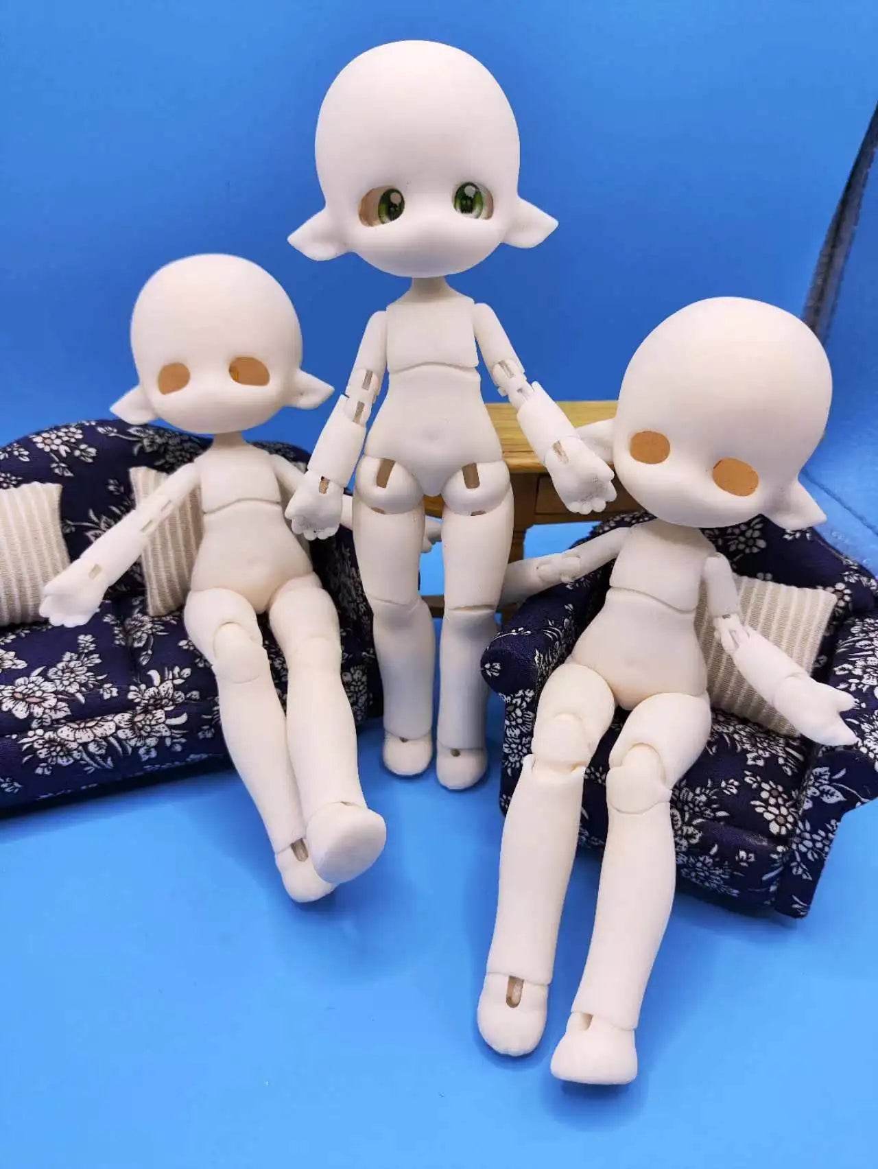 BJD Elf Doll Girl's Doll DIY Cartoon Character Birthday Gift - ToylandEU